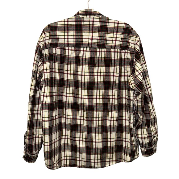 Eddie Bauer Plaid Button Down Flannel - Picture 4 of 6